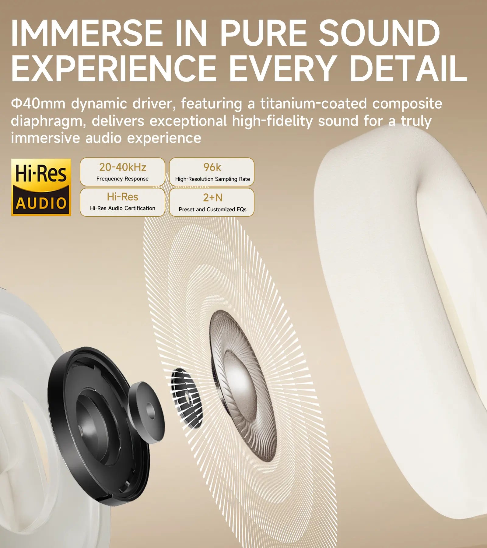 Atom Max Hybrid ANC Headphones – Wireless Bluetooth 5.4, Hi-Res Audio & Crystal-Clear Calls