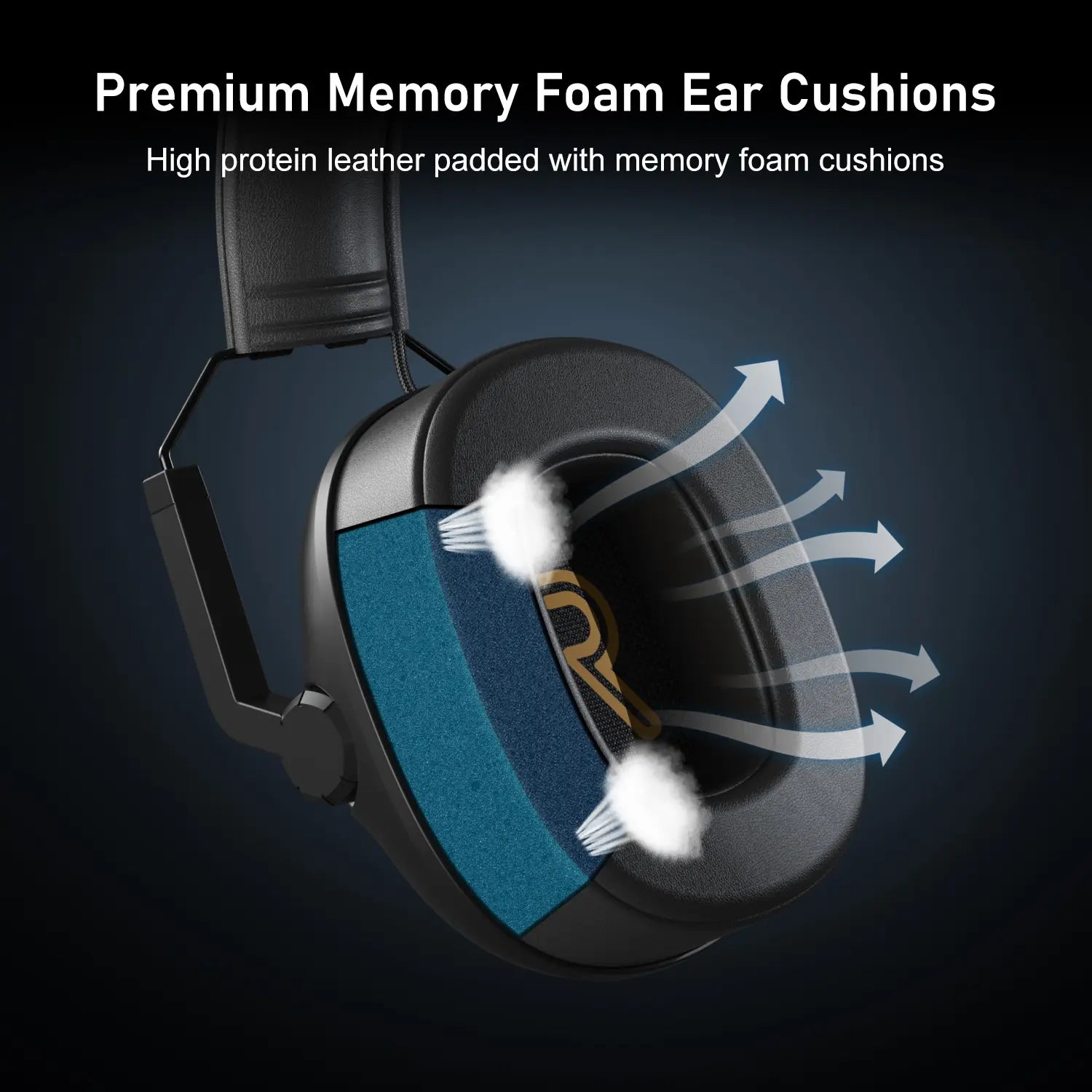 SENZER SG500 Pro Gaming Headset – Lightweight Wired Headphones with Noise-Cancelling Mic for PC, PS5, PS4, Xbox & Switch