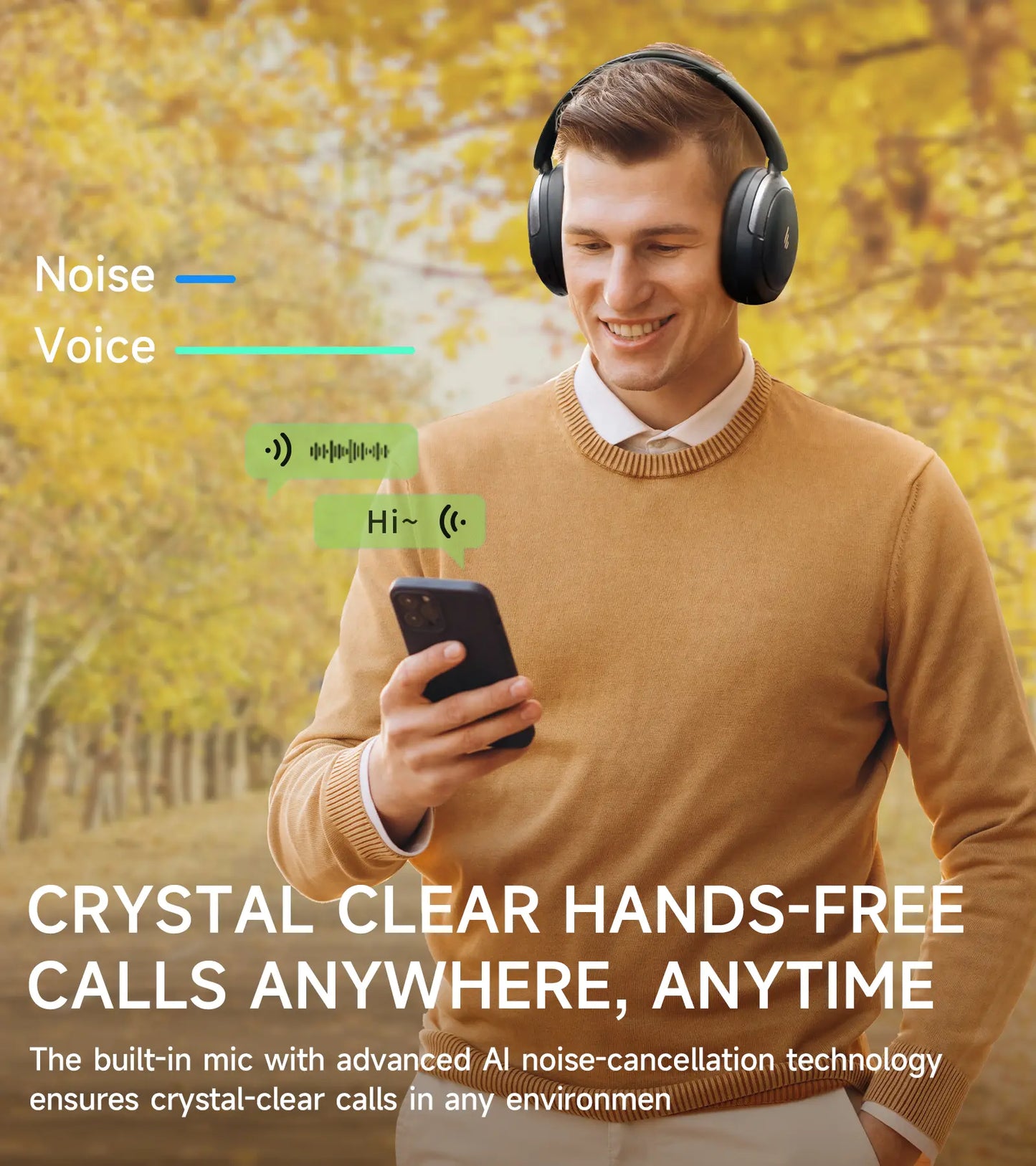 Atom Max Hybrid ANC Headphones – Wireless Bluetooth 5.4, Hi-Res Audio & Crystal-Clear Calls