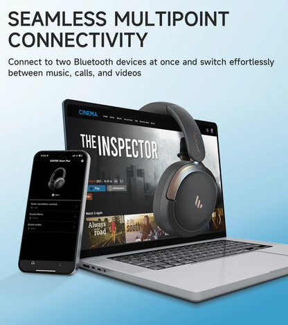 Atom Max Hybrid ANC Headphones – Wireless Bluetooth 5.4, Hi-Res Audio & Crystal-Clear Calls